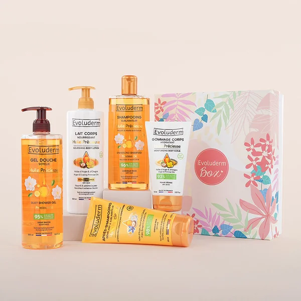Coffret Soyeux Corps & Cheveux Huile Précieuse