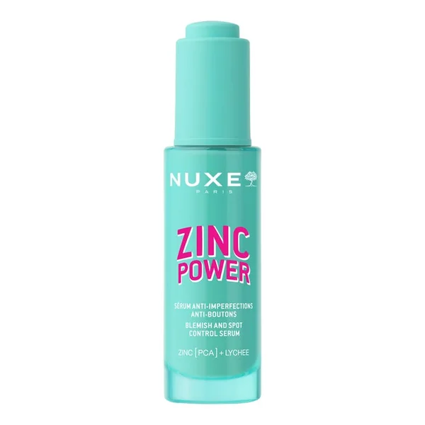 COFFRET - ZINC POWER - Sérum Anti-Imperfections Anti-Boutons 30ml + Fluide Matifiant Réducteur de Pores 15ml Offert
