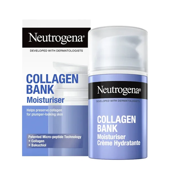 COLLAGEN BANK - Crème Hydratante - Tous Types de Peaux, 30ml