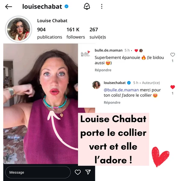 Collier - 6 coloris au choix