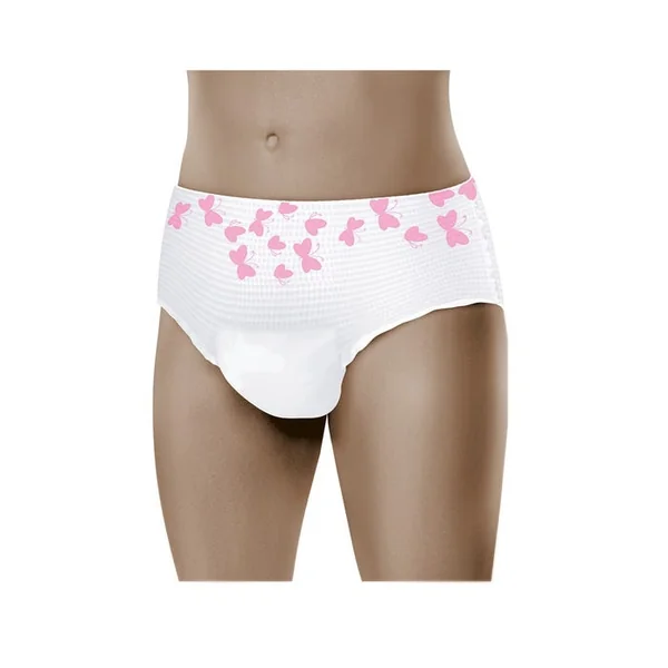 CONFIANCE LADY - Culottes Absorbantes Nuit Fuites Urinaires - 6 Gouttes - Taille L, 7 Unités