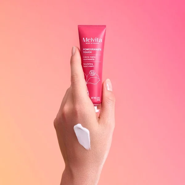 Crème Mains Nourrissante Grenade Bio - Tous Types de Peaux, 30ml