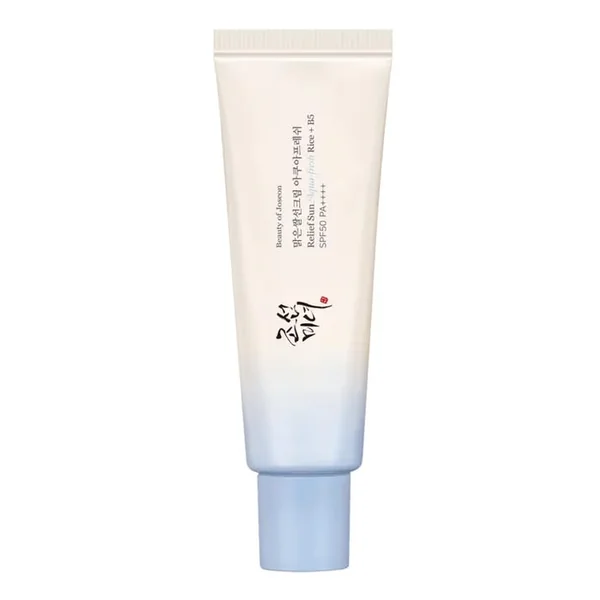 Crème Solaire Réparatrice Aqua-Fresh Riz et B5 SPF50+ - Visage et Corps - Peaux Mixtes à Grasses, 50ml