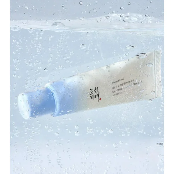 Crème Solaire Réparatrice Aqua-Fresh Riz et B5 SPF50+ - Visage et Corps - Peaux Mixtes à Grasses, 50ml