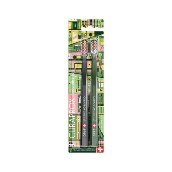 CS 5460 ULTRA SOFT - Brosses à Dents Edition Recyclée 2025, 2 Unités