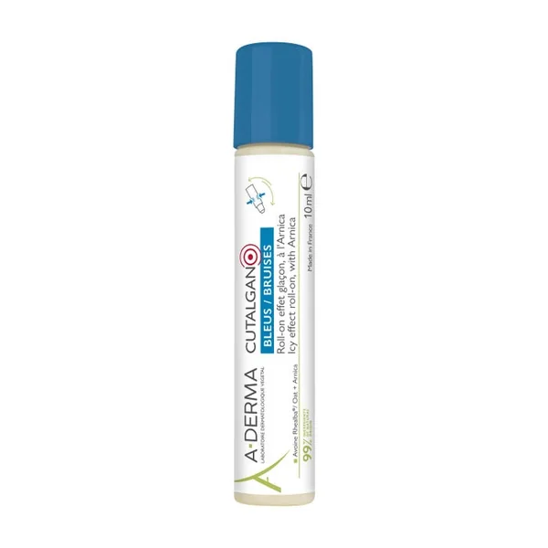 CUTALGAN - Roll-On Effet Glaçon à l'Arnica - Visage et Corps - Coups, Bleus et Bosses, 10ml