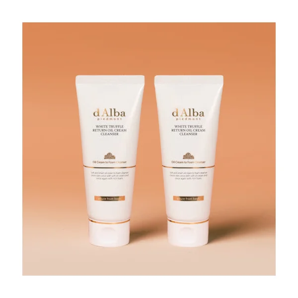 d'Alba White Truffle Return Oil Cream Cleanser Tube 100ml x 2ea