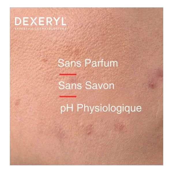 DEXECLEAR - Nettoyant Hydratant Apaisant - Visage et Corps - Peaux à Tendance Acnéique, 400ml