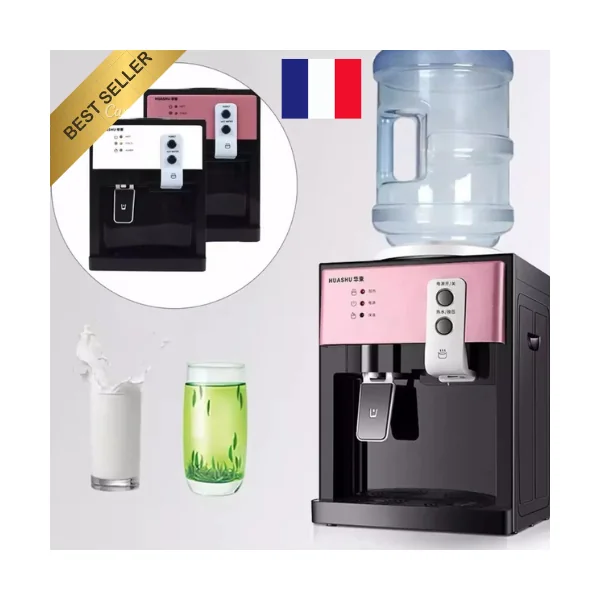 Distributeur D’eau Chaude Et Froide , Machine À Boire Rose et Noir bureau maison
