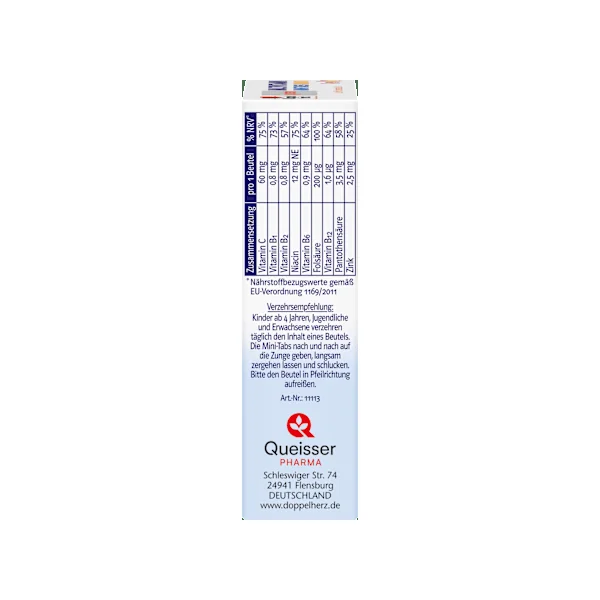 Doppelherz system Multivitamin Mini-Tabs family Portionsbeutel 20 St, 30 g