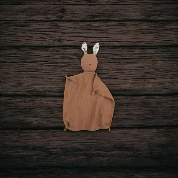 Doudou Lapin Personnalisé avec Prénom – Le Compagnon Doux des Tout-Petits