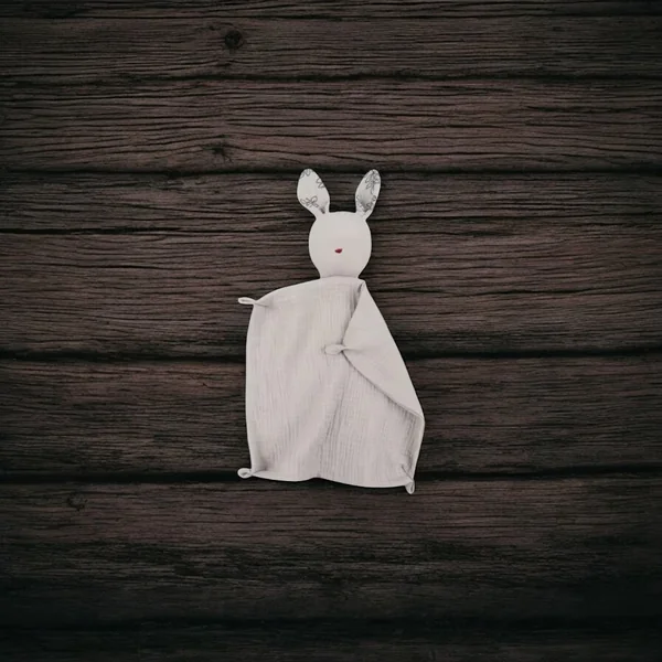 Doudou Lapin Personnalisé avec Prénom – Le Compagnon Doux des Tout-Petits