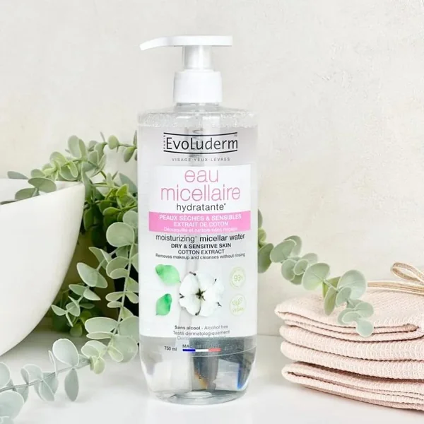 Eau Micellaire Démaquillante Coton