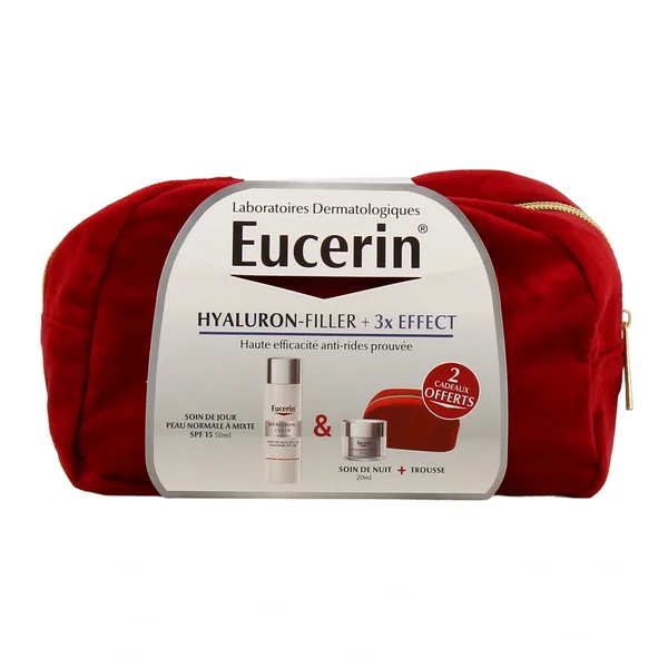 Eucerin Hyaluron-Filler 3X Effect SPF 15 Soin de jour Peau normale à mixte