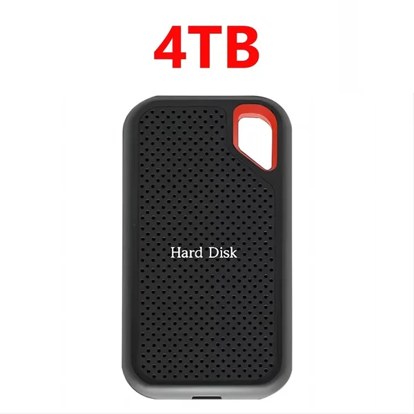 External hard drive 4tb High Speed Capacity Solid State Usb3.2 Laptop Mac And PC