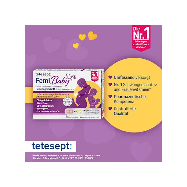 Femi Baby 30 Tabletten und 30 Weichkapseln 60 St, 61,8 g