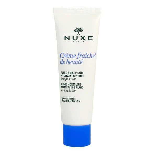 Fluide Matifiant & Hydratation 48h - Crème fraîche de beauté® - 50 mL
