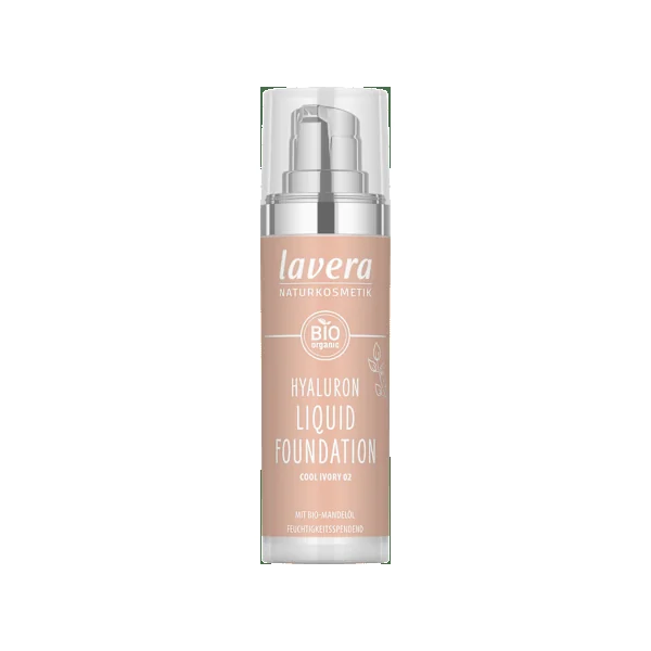 Foundation Hyaluron Liquid 02 Cool Ivory, 30 ml