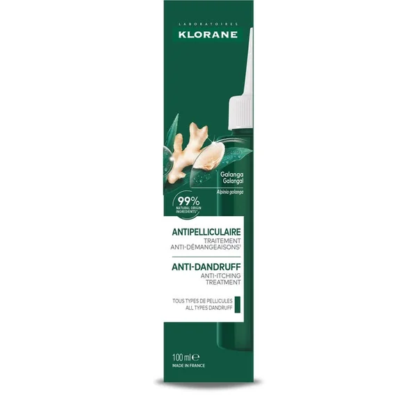 GALANGA - Lotion Anti-Pelliculaire -Tous Types de Pellicules, 100ml
