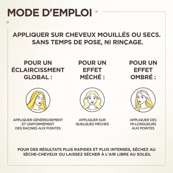 Garnier Ultra Doux Élixir Éclaircissant Progressif Blond Camomille Miel 120ml