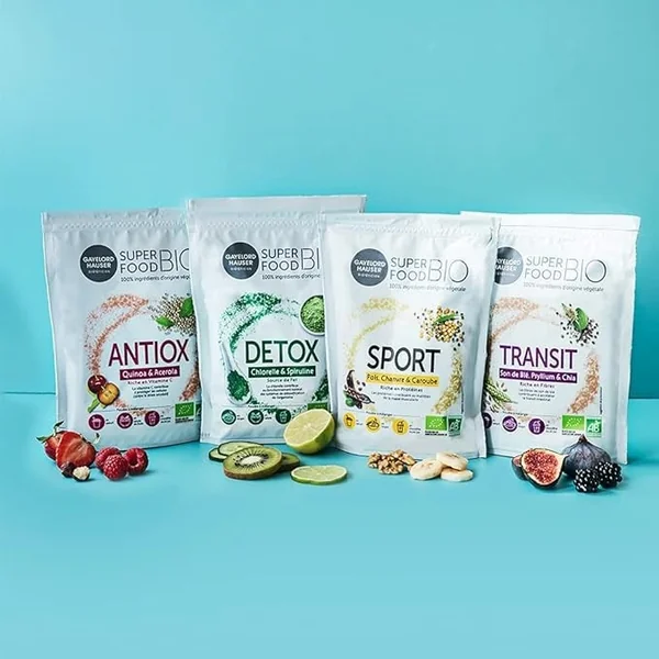 GAYELORD HAUSER - Superfood Bio - Poudre Transit à Diluer - 150gr Son De Blé