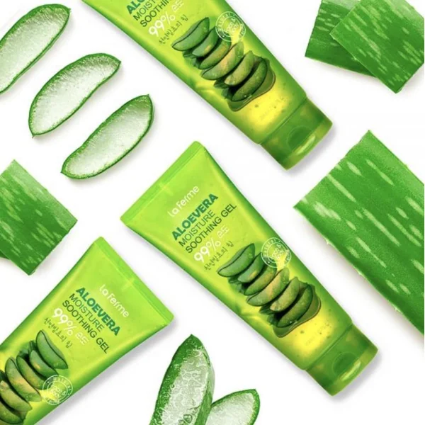 Gel hydratant visage et corps à l'aloe vera de la Ferme Farmstay