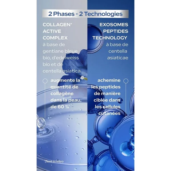 GENTIANE - EXO BOOST - Double Sérum Gentiane Bleue et Edelweiss - Visage et Cou - Tous Types de Peaux, 30ml