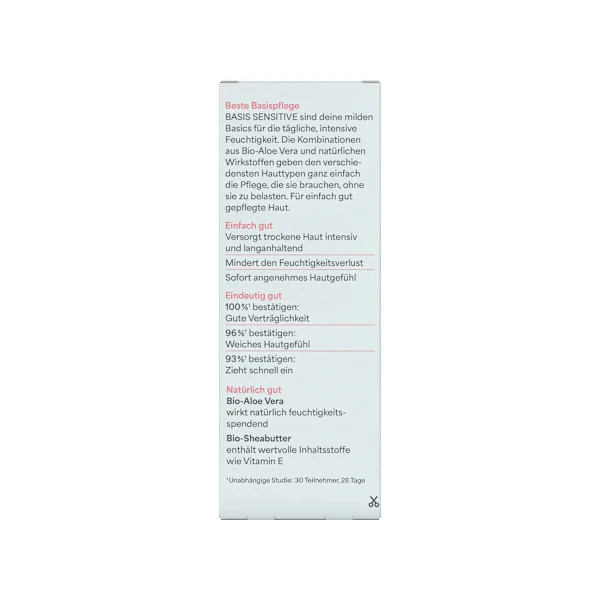 Gesichtscreme Basis Sensitiv trockene Haut, 50 ml