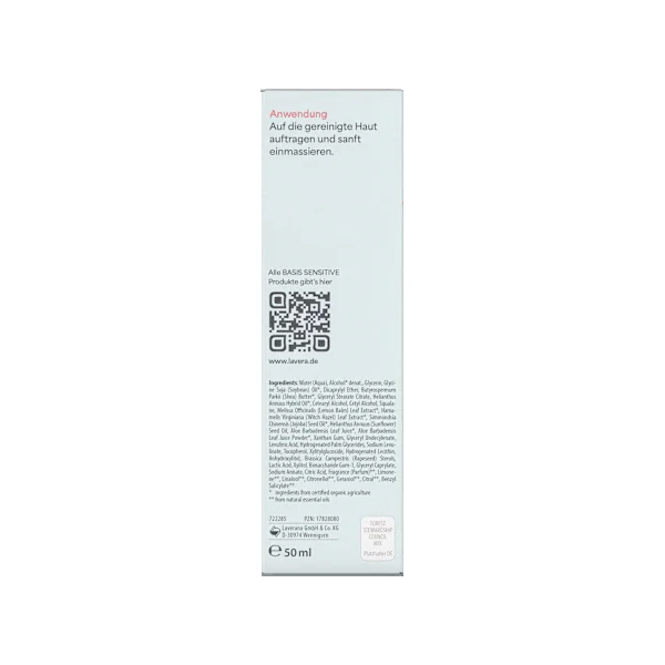 Gesichtscreme Basis Sensitiv trockene Haut, 50 ml