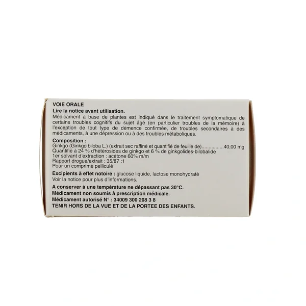 Ginkgo 40mg