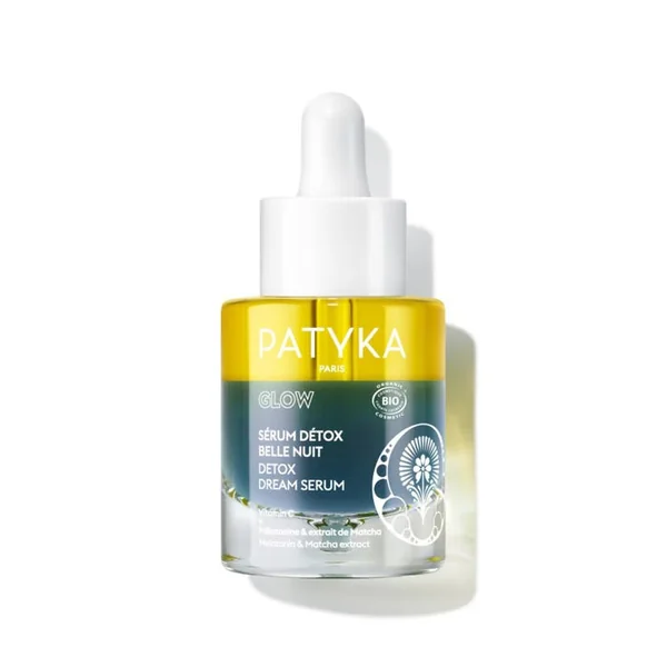 GLOW - Sérum Détox Belle Nuit Bio - Visage - Tous Types de Peaux, 30ml
