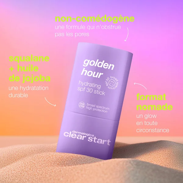 golden hour hydrating spf 30 stick | stick solaire spf 30 hydratant + illuminateur