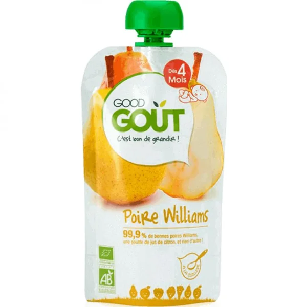 Good Goût Gourde Poire Williams 120g