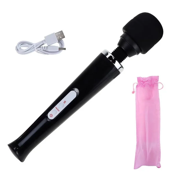 Handheld Massager Wand Vibrating Massage Magic Full Body Therapy Motor 20 Speed