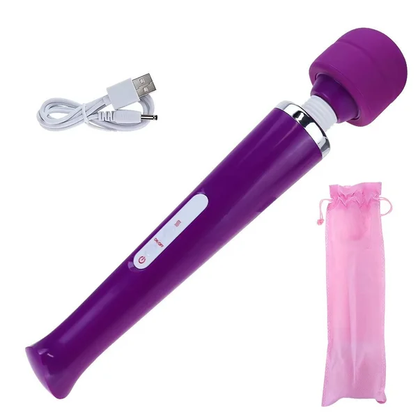 Handheld Massager Wand Vibrating Massage Magic Full Body Therapy Motor 20 Speed