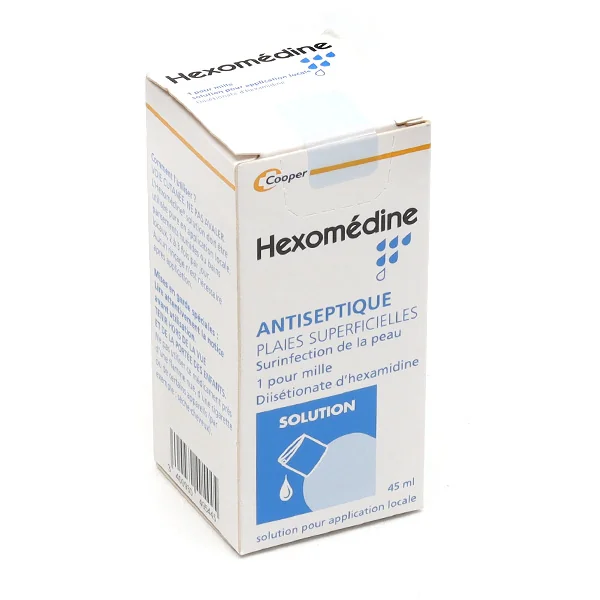 Hexomedine 1 pour mille solution