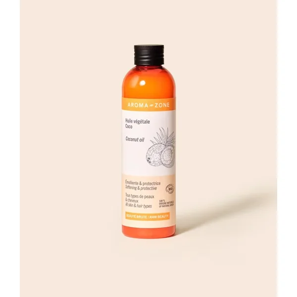 Huile de coco 100% BIO protectrices, adoucissantes et émollientes 100 ML cheveux