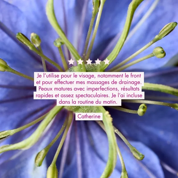 Huile de Nigelle Bio - Visage, Corps et Cheveux - Peaux Mixtes à Grasses, 50ml