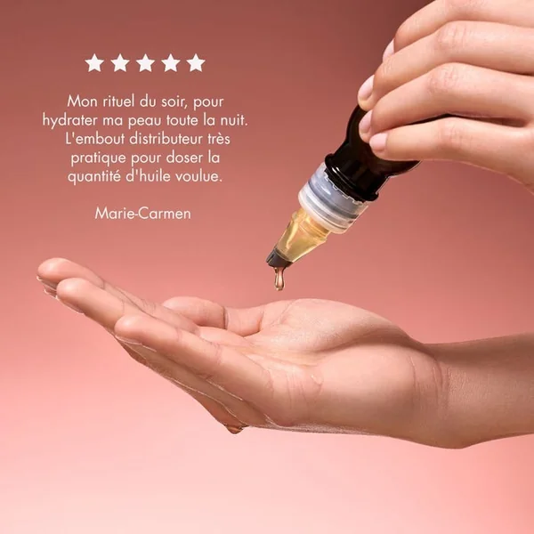 Huile de Rosier Muscat Bio - Visage et Corps - Peaux Déshydratées, 50ml