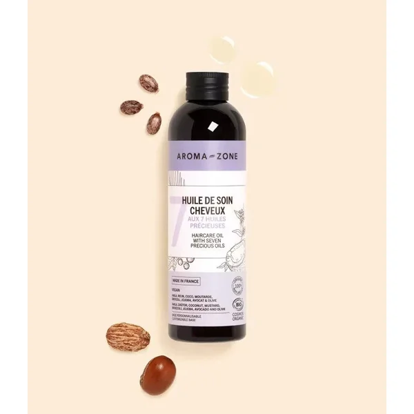 Huile de soin Cheveux 100 % Naturelle France Bio Neuf Aroma-zone - 250ML