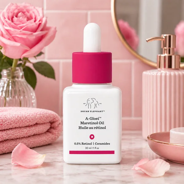 Huile visage Drunk Elephant A-GLOEI MARETINOL 30 ml rétinol et céramides