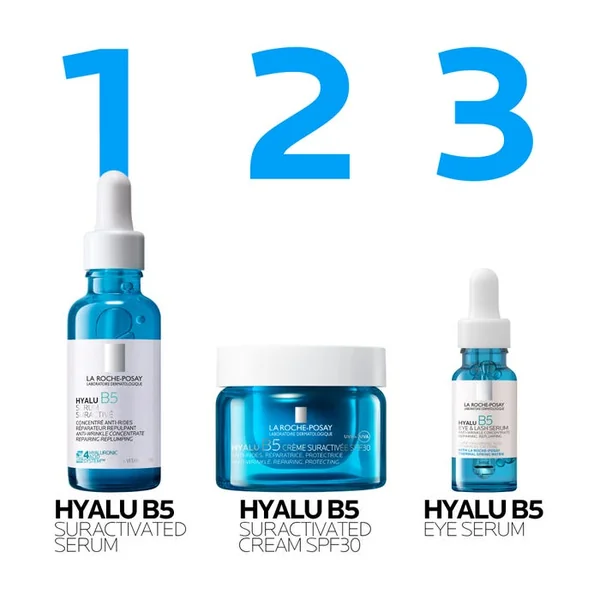 HYALU B5 - Eco-Recharge - Crème Suractivée SPF30 Anti-Rides Réparatrice Protectrice - Tout type de peaux, 50ml