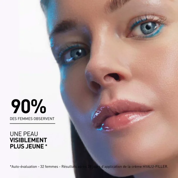 HYALU-FILLER - Crème Hydratante Repulpante - Visage - Peaux Normales à Sèches, 50ml
