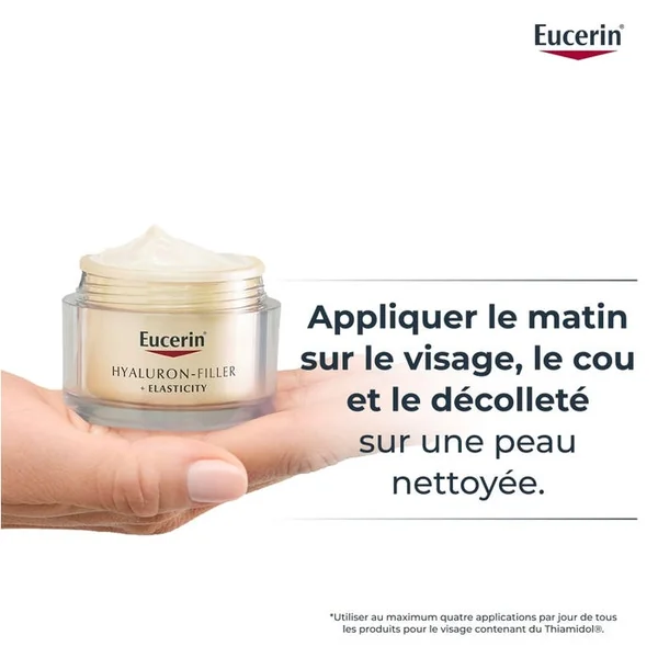 HYALURON-FILLER + ELASTICITY - Recharge Soin de Jour Anti-ge SPF30 - Tous Types de Peaux, 50ml