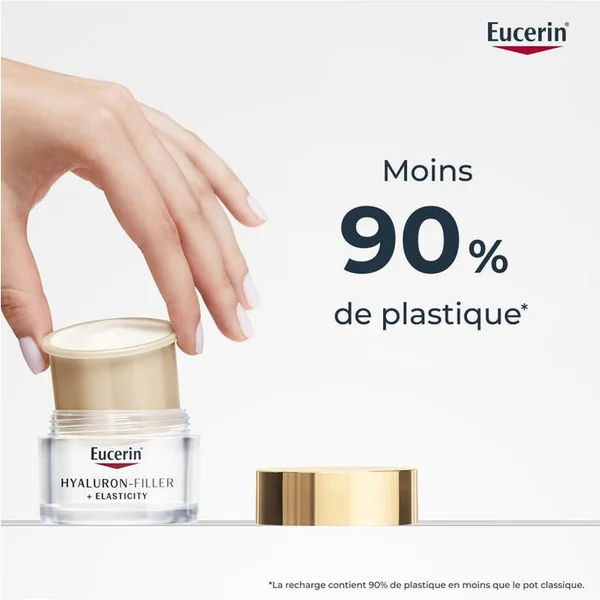 HYALURON-FILLER + ELASTICITY - Recharge Soin de Jour Anti-ge SPF30 - Tous Types de Peaux, 50ml