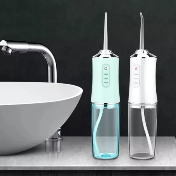 Irrigateur Buccal Électrique Sans Fil Hydropulseur Jet Dentaire Soin Familial