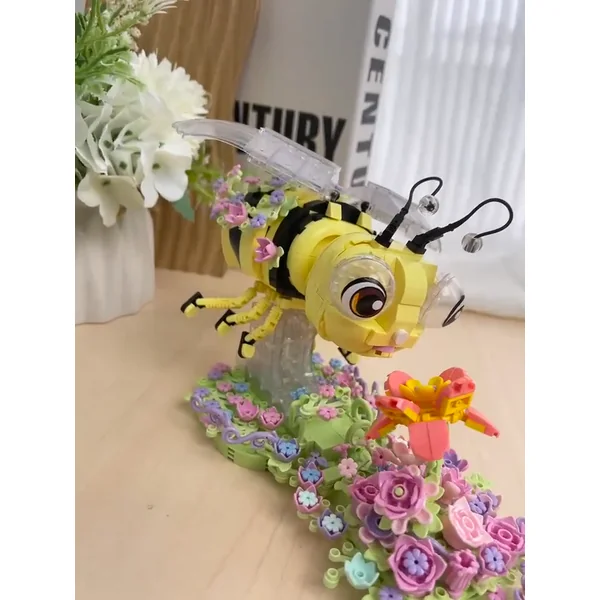 Jeux Assemblage Décoration Fleurs Bouquet abeille , Jeux Adultes Et Enfant