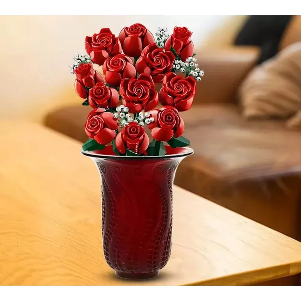 Jeux Assemblage Décoration Fleurs Bouquet Roses , Jeux Adultes Et Enfant