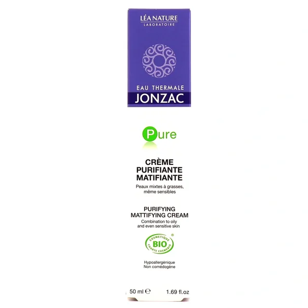 Jonzac Pure Crème purifiante et matifiante
