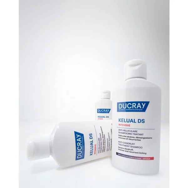 KELUAL DS INTENSIVE - Shampooing Traitant Anti-Pelliculaire - Pellicules Sévères, Démangeaisons Intenses et Récurrentes, 100ml